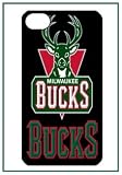 NBA Milwaukee Bucks iPhone 4s iPhone4s Black Designer Hard Case Cover Protector Bumper