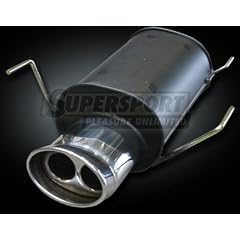 SUPERSPORT Stahl Endschalld�mpfer NISSAN Primera II Kombi/Traveller, Typ P11, 1.6 16V,1.8 16V (Otto 66,73,78,84KW), Bj. 09/96- (SU9523041-0)