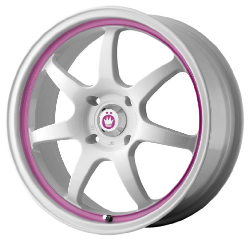 Konig Forward White with Pink Stripe Wheel (17x7