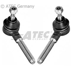 2X Spurstangenkopf VORNE LINKS UND RECHTS INKL. MUTTERN, AUDI 50 80 +DERBY, VW PASSAT + POLO 86C 86