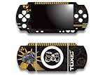 Sony PSP Slim Skin Decal Sticker - Toxicity Black