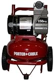Porter-Cable C2150 15 Amp 2 Horsepower 4 Gallon Oil-Free Wheeled Pancake Compressor