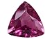 APX .45CT 6X6MM TRILLION BRAZILIAN RUBELLITE TOURMALINE