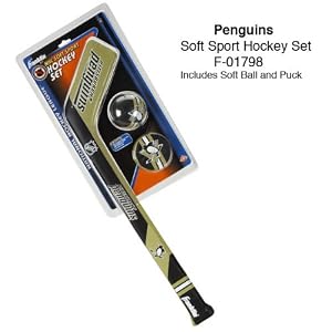 Soft Sport Pittsburgh Penguins Hockey Set by