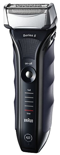 Braun シェーバー シリーズ5 【素早い深剃りのミドルモデル (3枚刃・水洗いOK) / 5段階充電表示】 560