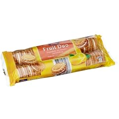 Nora Fruit Duo Doppelkeks mit Zitrone/Orange, 24er Pack (24 x 250 g Packung)