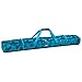 High Sierra Deluxe Single Ski Bag Ski Bag,6 foot,Flora/Lagoon/Tropic Teal