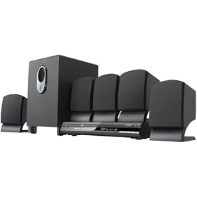 Coby DVD765 5.1-Channel DVD Home Theater System (Black)
