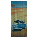 Camper Van - Painted Bamboo Door Curtain