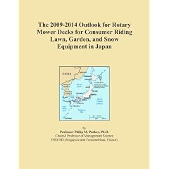 The 2009-2014 Outlook for Rotary Mower Decks for Consumer Riding Lawn, Garden, and Snow Equipment in Japan