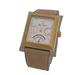 Louis Ardens Ottawa - Montre pour homme &eacute;l&eacute;gante - multi fonction - bracelet suede