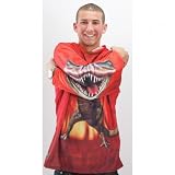 Adult T-Rex Hoodie Shirt, Medium