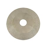 uxcell ダイヤモンド円盤 グラス スチール ステンレススチール 天然石 研磨砥石 4インチ スパーク