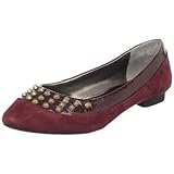 DKNYC Womens Karissa FlatWine6.5 M US