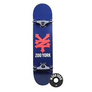 Zoo York Skateboards Heritage Cracker Navy Complete - 7.6