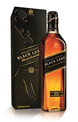 Johnnie Walker Black Label Blended Scotch Whisky 70 cl