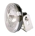 Fernscheinwerfer rund, mit LED-Standlichtring, klar, 12V H3 55W, E-geprüft, inkl. Halter