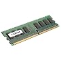 Crucial Technology CT12864AA800 1 GB 240-pin DIMM DDR2 PC2-6400 CL=6 Unbuffered NON-ECC DDR2-800 1.8V 128Meg x 64 Memory