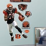 Terrell Owens Cincinnati Bengals Fathead NIB