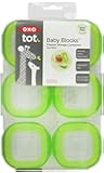 OXO Tot Baby Blocks Freezer Storage Containers - Green