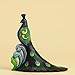 Enesco Jim Shore Heartwood Creek Mini Peacock Figurine, 3.75-Inch