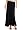 Velvet Women's Maternity Venizia Ruffle Hem Skirt, Black, Small