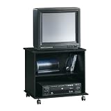 Review Sauder 400514 / Black TV Entertainment Center Utility Cart