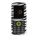Zebra Skin Black and White Stripes Snap-On Hard Crystal Cover Case for T-Mobile Samsung Gravity T459 Cell Phone
