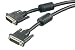Vivanco CK 183/5 DVI-D-Dual-Link Digital Monitor Anschlusskabel DVI-D-Stecker auf DVI-D-Stecker, 5,0 m