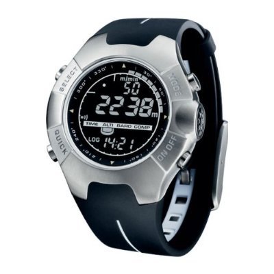 SportingGoods: Suunto Observer SR Wrist Top Computer Watch with Altimeter, Barometer, and Compass  Elastomer Band/Negative Face 