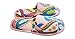 Dearfoams Women's Terry Pink Print Microfiber Quilted Open-Toe Slippers