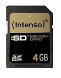 Produkt-Bild: Intenso Secure Digital Card SDHC 4GB Speicherkarte