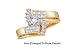 Stunning 14K. Yellow Gold 1/2 Ctw Diamond Wedding Set For Her