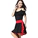 ZLTdream Women's Latin Dance Skirt Milk Silk Soft
