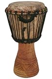 Djembe Drum - Handcarved in Africa 9x18 - Great Sound!