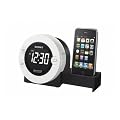 Sony ICFC 7 IP Uhrenradio (LC-Display, UKW-/MW-Tuner, Apple iPod-Dock) silber
