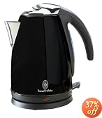Russell Hobbs スタイルブラック電気ケトル 1.7L 13775JP