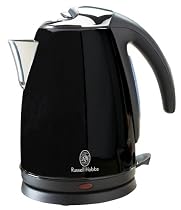 Russell Hobbs スタイルブラック電気ケトル 1.7L 13775JP