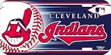 MLB Cleveland Indians License Plate