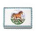 Lucks Edible Image Horse In Field, 12 pk