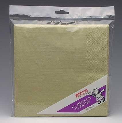 Childrens Toyshop  Toys : Catering Tableware | Napkins 40cm Gold