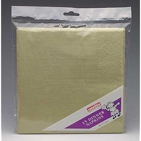 Catering Tableware | Napkins 40cm Gold
