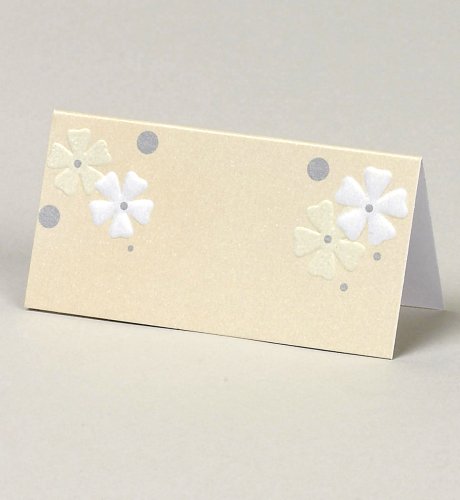 Decorative Floral Place Name Cards