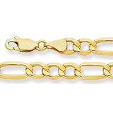 10K Yellow Gold Light Figaro Chain (Width 5.4mm) Reviews 41QOPEdY%2BeL. SL160 10K Yellow Gold Light Figaro Chain (Width 5.4mm) Reviews