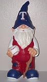 Texas Rangers 11 Inch Garden Gnome