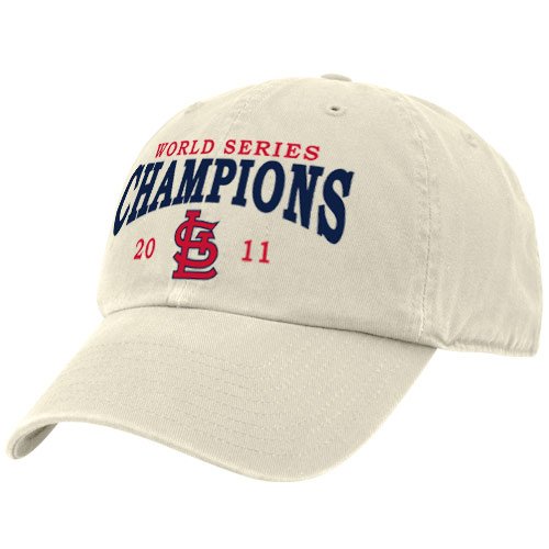 '47 Brand St. Louis Cardinals Natural 2011 World Series Champions Adjustable Hat ()