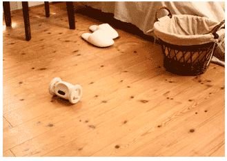 止まりません!走って逃げて暴走する クロッキー目覚まし時計 (ブラック)