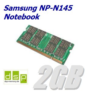 2GB Speichererweiterung für Samsung NP-N145 Notebook (DDR2)