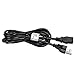 HQRP 10ft AC Power Cord for WESTINGHOUSE SK-32H640G SK-26H540S SK-26H590D SK-26H640G SK-26H730S SK-26H735S VR-3250DF VR-4085DF VR-5585DFZ W2602BK HDTV TV LCD LED Plasma DLP Mains Cable + Coaster
