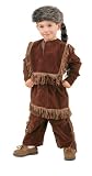 Daniel Boone Davy Crockett Costume with Raccoon Skin Cap